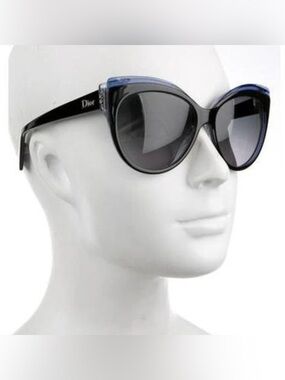 Dior Women's Cat-Eye Sunglasses - Dark Brown